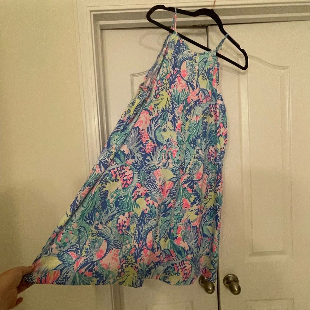 Lilly Pulitzer Mini Halter Dress - Size Large